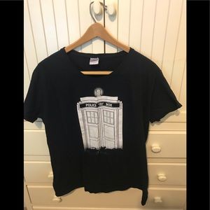Doctor Who Tardis Glow in The Dark T-Shirt